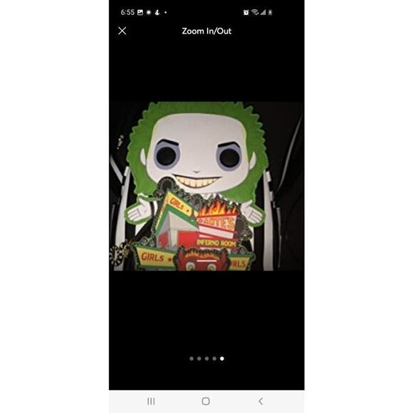 Lougefly Beetlejuice Dantes Inferno Mini backpack